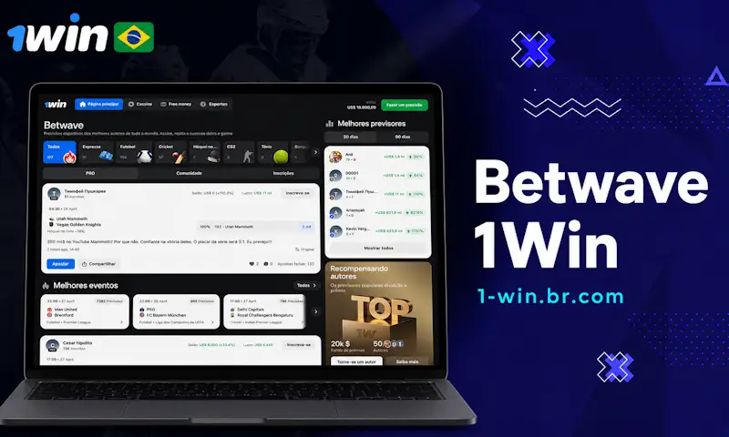 Betwave 1Win Bet — rede social para apostadores